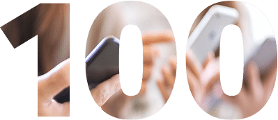 100 % des collaborateurs sont équipées d'appareils reconditionnés