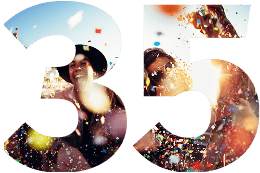 La moyenne d'âge des collaborateurs du Groupe Sincrone est de 35 ans.